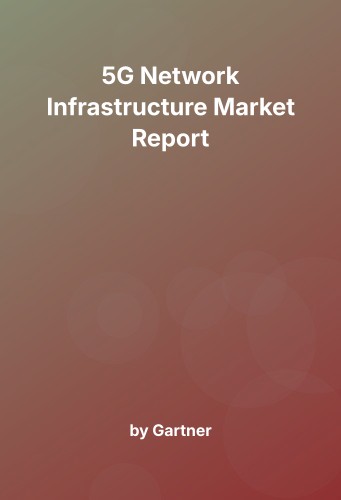 Cover for 5G Network Infrastructure Market Report