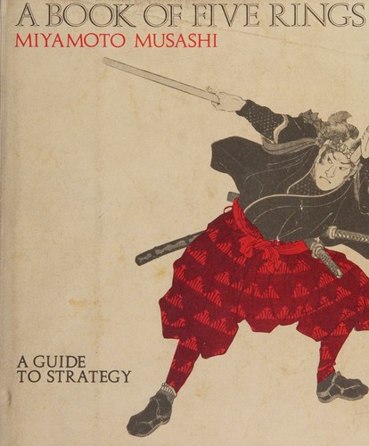 Book cover of A Book of Five Rings by Miyamoto Musashi