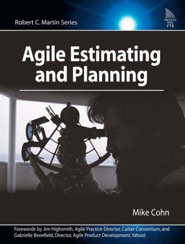 Book cover of Agile Estimating and Planning by Mike Cohn