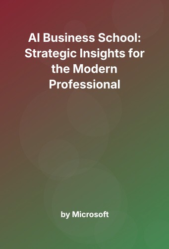Cover for AI Business School: Strategic Insights for the Modern Professional