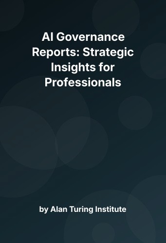 Cover for AI Governance Reports: Strategic Insights for Professionals