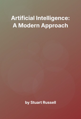 Cover for Artificial Intelligence: A Modern Approach