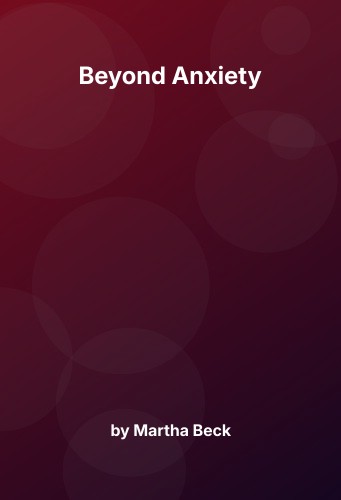 Cover for Beyond Anxiety