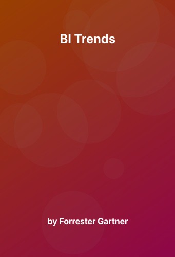 Cover for BI Trends