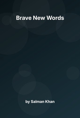 Cover for Brave New Words