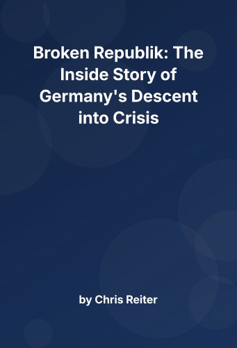 Cover for Broken Republik: The Inside Story of Germany's Descent into Crisis