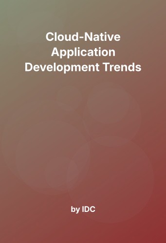 Cover for Cloud-Native Application Development Trends