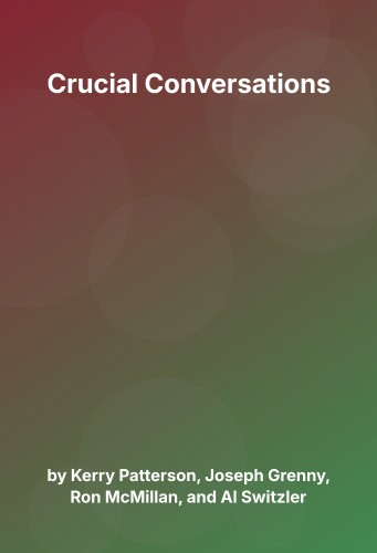 Cover for Crucial Conversations