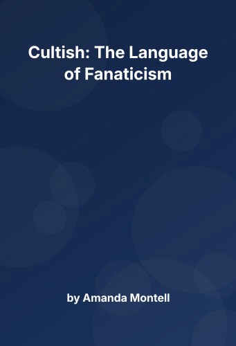 Cover for Cultish: The Language of Fanaticism