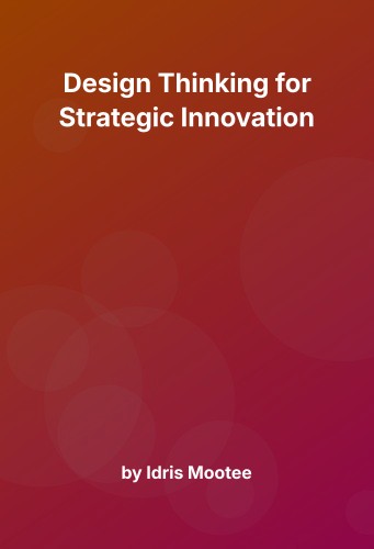 Cover for Design Thinking for Strategic Innovation