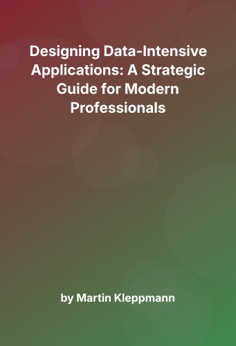Cover for Designing Data-Intensive Applications: A Strategic Guide for Modern Professionals