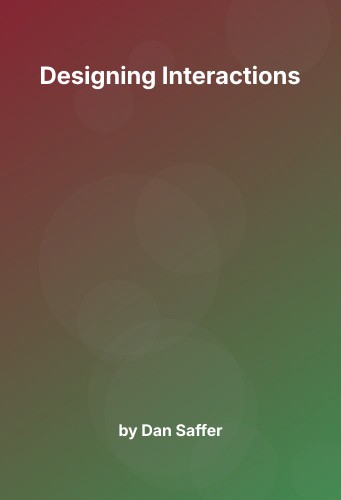Cover for Designing Interactions