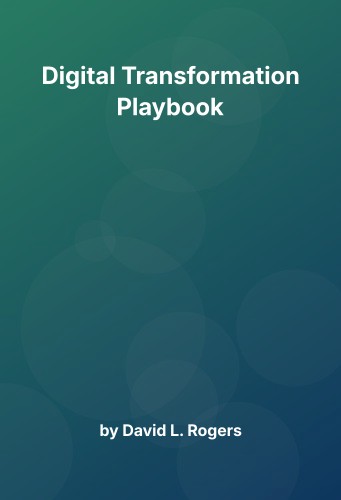 Cover for Digital Transformation Playbook