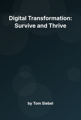 Cover for Digital Transformation: Survive and Thrive