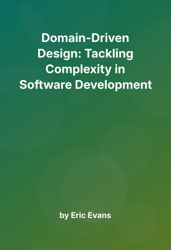 Cover for Domain-Driven Design: Tackling Complexity in Software Development