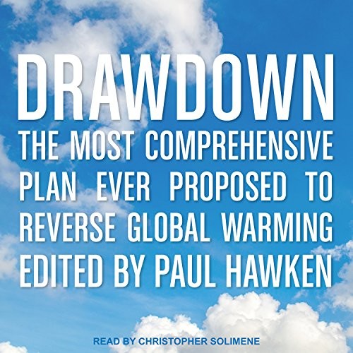 Book cover of Drawdown by Paul Hawken, Christopher Solimene
