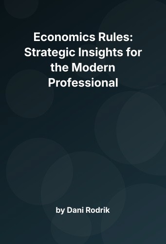 Cover for Economics Rules: Strategic Insights for the Modern Professional
