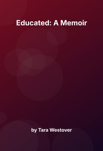 Cover for Educated: A Memoir