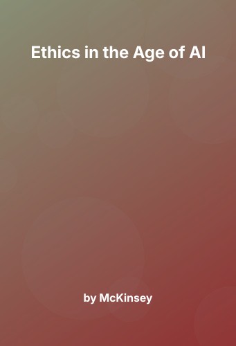 Cover for Ethics in the Age of AI