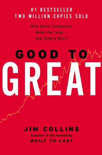 Book cover of Good to Great by Jim Collins