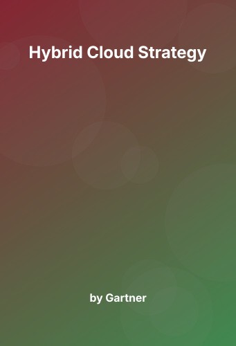 Cover for Hybrid Cloud Strategy