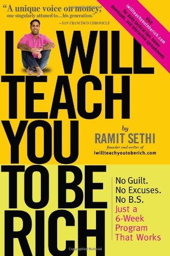 Book cover of I Will Teach You to Be Rich by Ramit Sethi