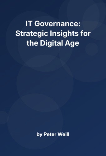 Cover for IT Governance: Strategic Insights for the Digital Age