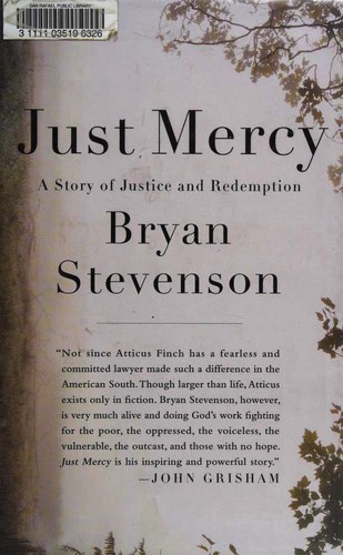 Book cover of Just Mercy by Bryan Stevenson