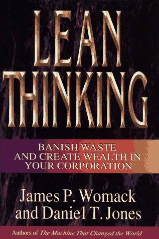 Book cover of Lean Thinking by James Womack