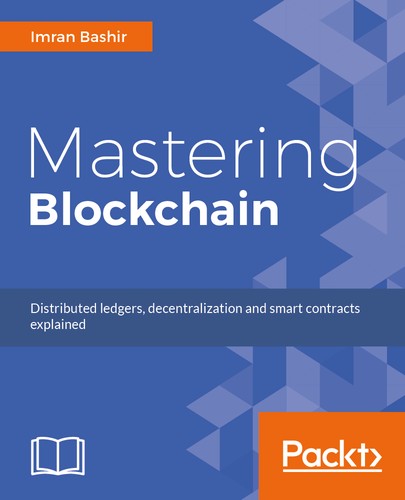 Book cover of Mastering Blockchain by Imran Bashir