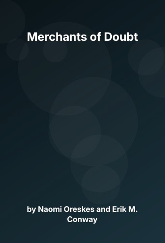 Cover for Merchants of Doubt