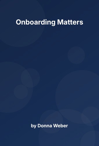 Cover for Onboarding Matters