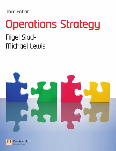 Book cover of Operations Strategy by Nigel Slack