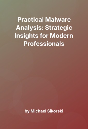 Cover for Practical Malware Analysis: Strategic Insights for Modern Professionals
