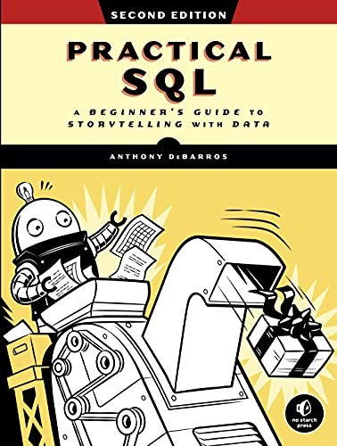 Book cover of Practical SQL by Anthony DeBarros