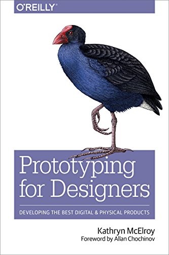 Book cover of Prototyping for Designers by Kathryn McElroy