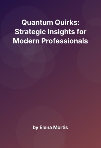 Cover for Quantum Quirks: Strategic Insights for Modern Professionals