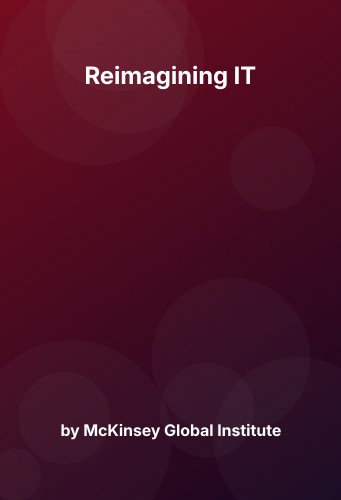 Cover for Reimagining IT