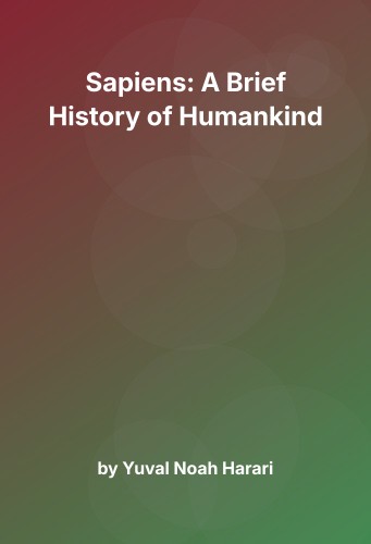 Cover for Sapiens: A Brief History of Humankind