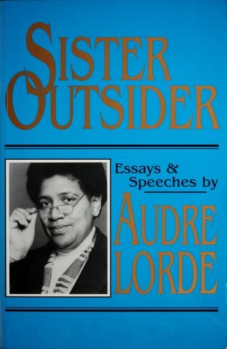 Book cover of Sister Outsider by Audre Lorde, Robin Eller