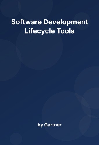 Cover for Software Development Lifecycle Tools