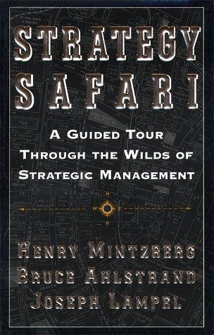 Book cover of Strategy Safari by Henry Mintzberg