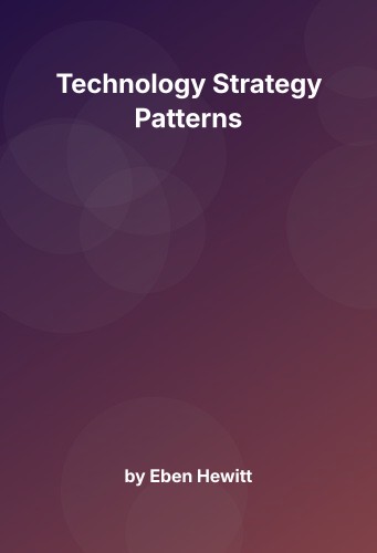 Cover for Technology Strategy Patterns