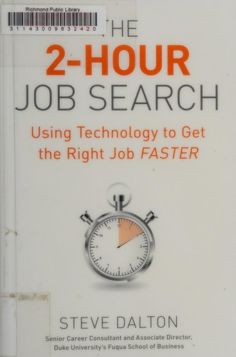 Book cover of The 2-Hour Job Search by Steve Dalton