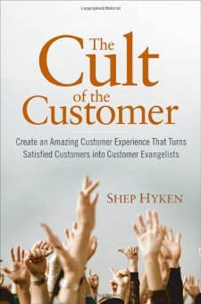 Book cover of The Cult of the Customer by Shep Hyken