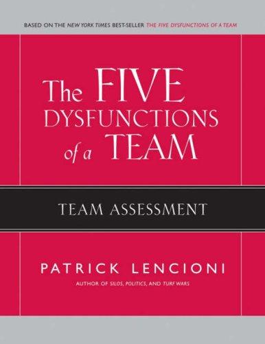 Book cover of The Five Dysfunctions of a Team by Patrick Lencioni