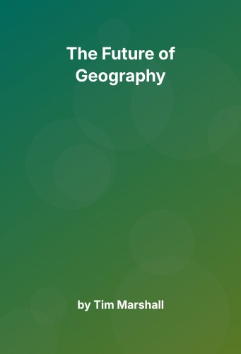 Cover for The Future of Geography