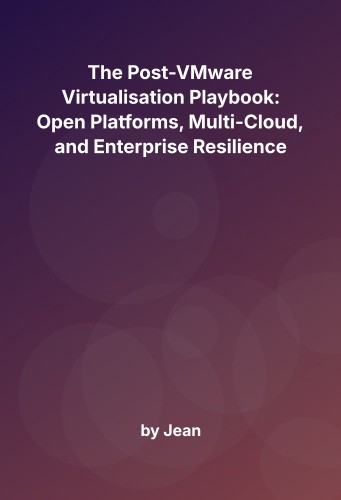 Cover for The Post-VMware Virtualisation Playbook: Open Platforms, Multi-Cloud, and Enterprise Resilience