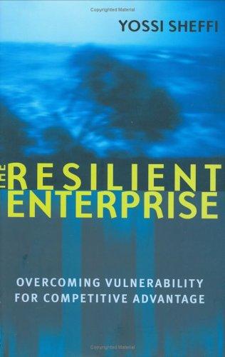 Book cover of The Resilient Enterprise by Yossi Sheffi