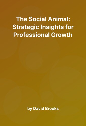 Cover for The Social Animal: Strategic Insights for Professional Growth